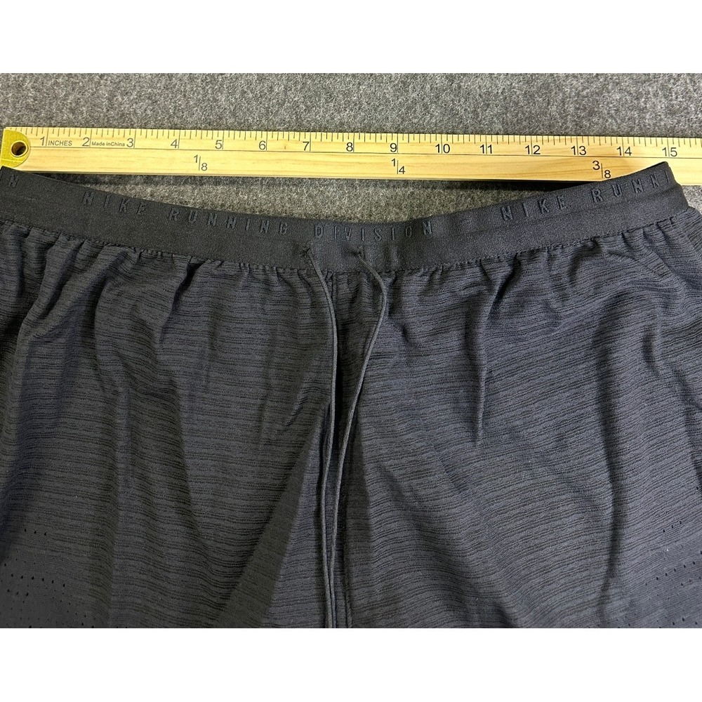 Nike Run Division Pinnacle Short Dri-FIT ADV Men's Large Athletic Black Running - Picture 6 of 16